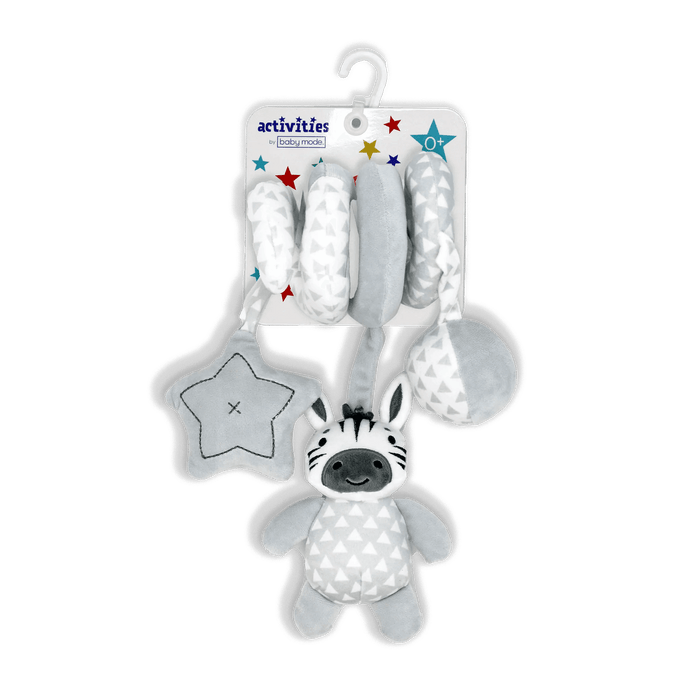 Baby Mode® - Baby Mode Zebra Spiral Activity Toy