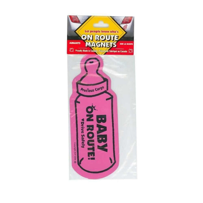 Baby on Route® - Baby on Route Magnet - Pink One Size