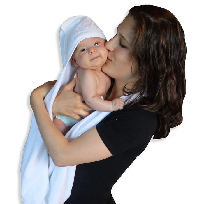 Baby Works® - Baby Works Hands Free Hoodie - Baby Bamboo Bath Towel