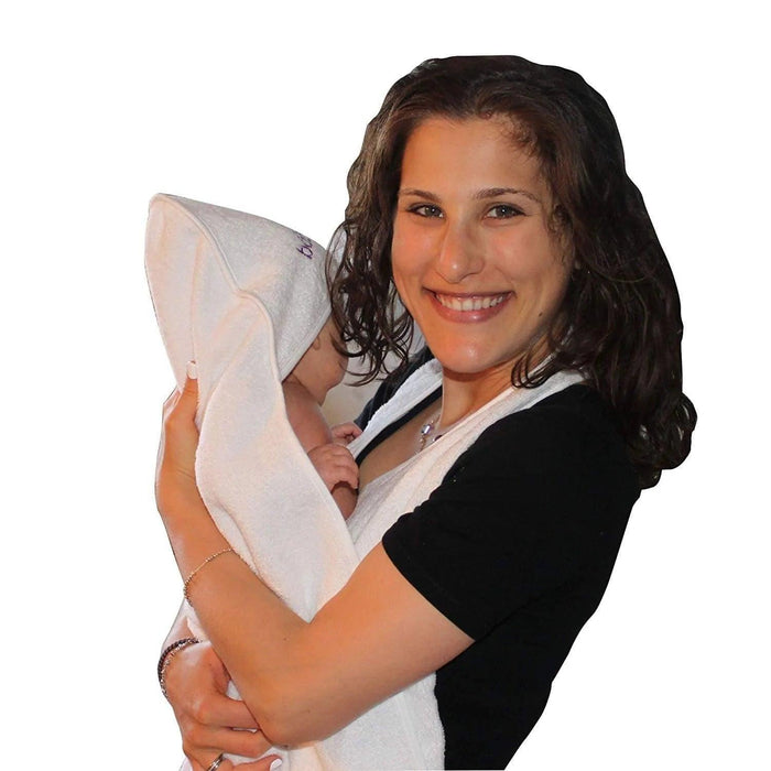 Baby Works® - Baby Works Hands Free Hoodie - Baby Bamboo Bath Towel