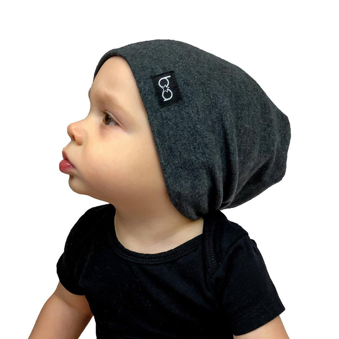 Babyfied Apparel - Babyfied Apparel - Beanie - Charcoal (3-36m)