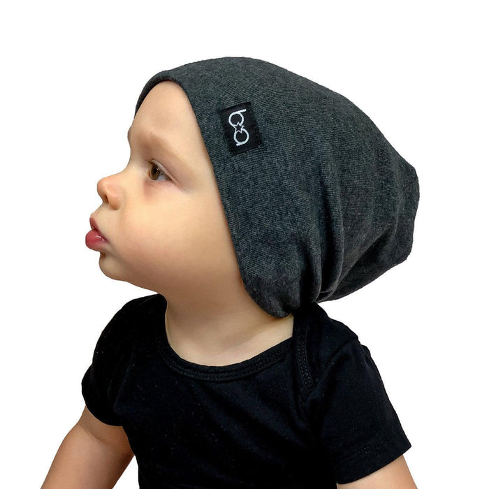 Babyfied Apparel - Babyfied Apparel - Beanie - Charcoal (3-36m)
