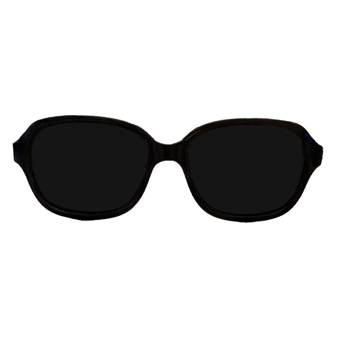 Babyfied Apparel - Babyfied Apparel - Sunglasses - Retro Squares - Glossy Black 2-24 months