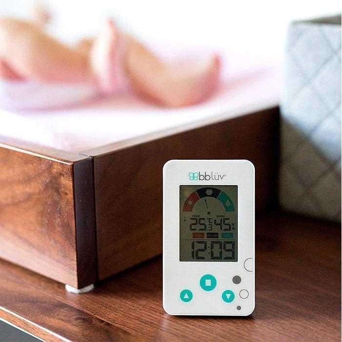 bbluv® - bbluv Igrö - 2-in-1 Digital Thermometer / Hygrometer for Baby’s Room
