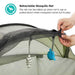 bbluv® - bblüv NIDÖ Mini – 2-in-1 Travel Bed & UV Play Tent with SPF 50+