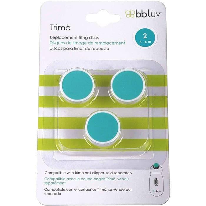 bbluv® - bbluv Replacement Nail Filing Discs for Trimö Electric Nail Trimmer - 3 Pack