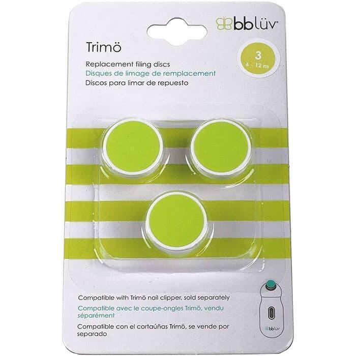 bbluv® - bbluv Replacement Nail Filing Discs for Trimö Electric Nail Trimmer - 3 Pack