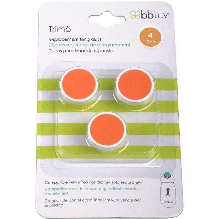 bbluv® - bbluv Replacement Nail Filing Discs for Trimö Electric Nail Trimmer - 3 Pack