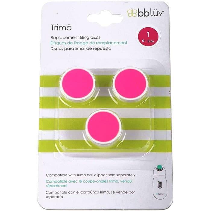 bbluv® - bbluv Replacement Nail Filing Discs for Trimö Electric Nail Trimmer - 3 Pack