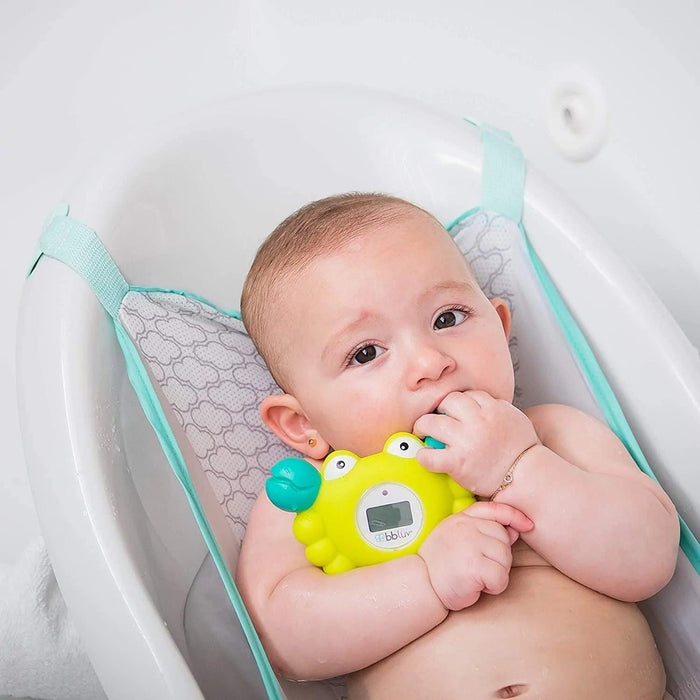 bbluv® - Kräb - 3-in-1 Bath and Room Thermometer & Bathtime Toy (Celsuis Mode)