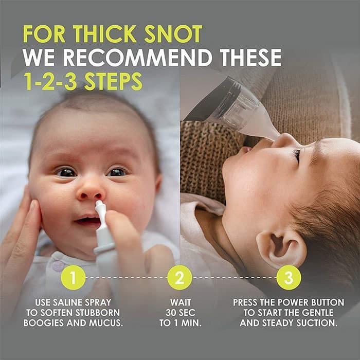 bbluv® - Rinö - Battery Operated Baby Nasal Aspirator