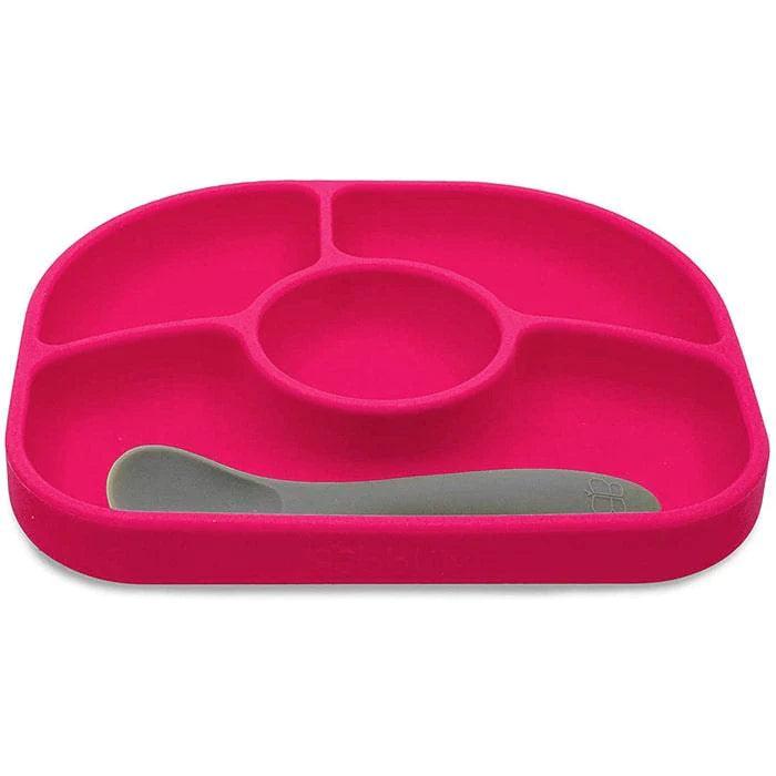 bbluv® - Yümi - Anti-Spill Silicone Plate & Spoon Set