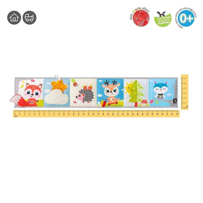 BENBAT® - BENBAT Dazzle Friends Double Sided Baby Soft Book