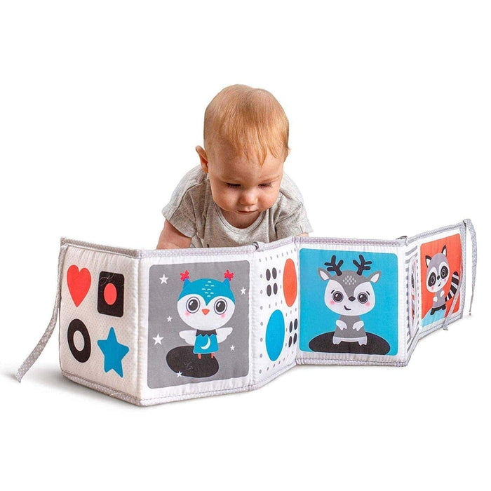 BENBAT® - BENBAT Dazzle Friends Double Sided Baby Soft Book