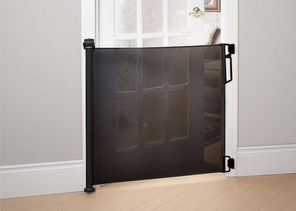 BILY® - Bily Retractable Safety Gate – Mesh Barrier for Doors, Hallways & Bottom of Stairs