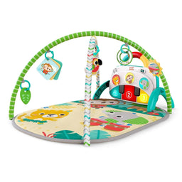 Bright Starts® - Bright Starts - 4-in-1 Groovin’ Kicks™ Piano & Drum Kick Gym - Tropical Safari™