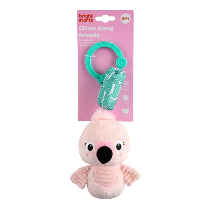 Bright Starts® - Bright Starts Chime Along Friends - On-the-Go - Flamingo