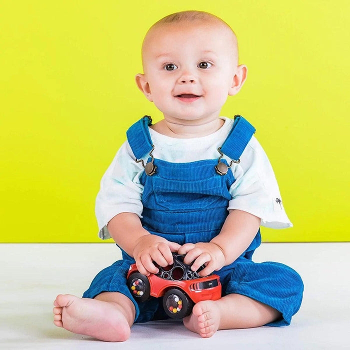 Bright Starts® - Bright Starts Ford & Roll Mustang Rattle Easy Grip Car Toy