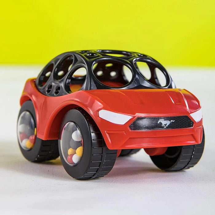 Bright Starts® - Bright Starts Ford & Roll Mustang Rattle Easy Grip Car Toy