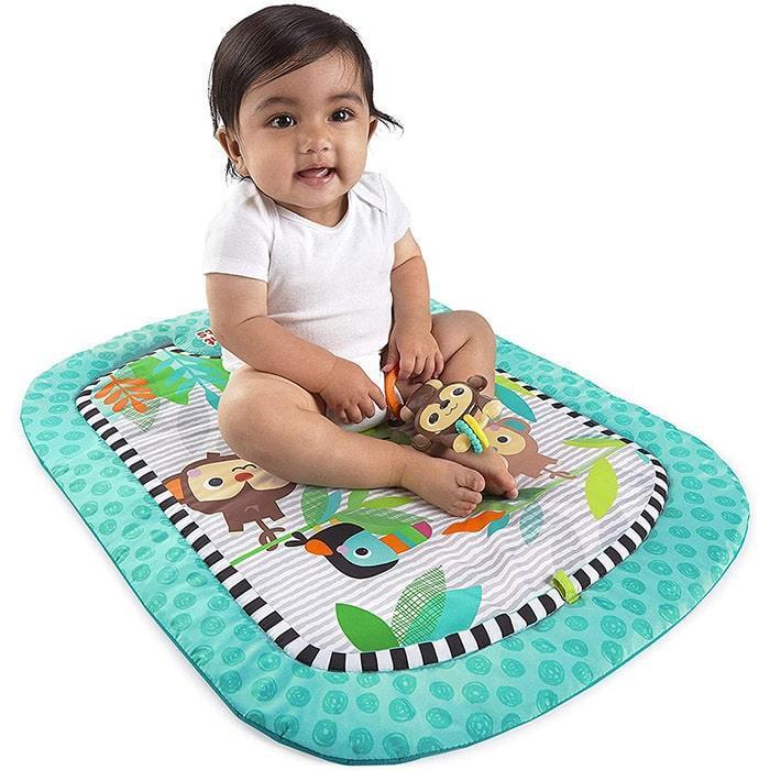 Bright Starts® - Bright Starts Prop Mat - Baby Activity Gym - Giggle Safari