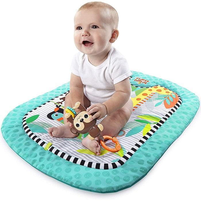 Bright Starts® - Bright Starts Prop Mat - Baby Activity Gym - Giggle Safari