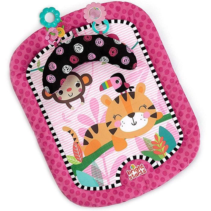 Bright Starts® - Bright Starts Prop Mat - Baby Activity Gym - Wild & Whimsy Mat