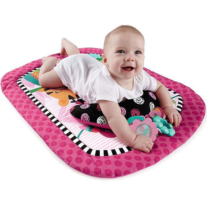 Bright Starts® - Bright Starts Prop Mat - Baby Activity Gym - Wild & Whimsy Mat