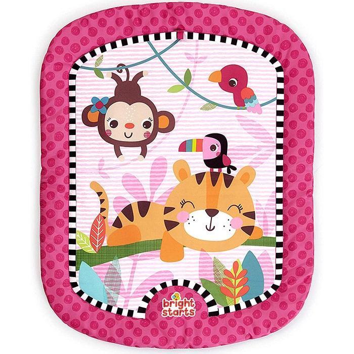 Bright Starts® - Bright Starts Prop Mat - Baby Activity Gym - Wild & Whimsy Mat