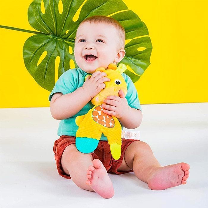 Bright Starts® - Bright Starts Snuggle & Teethe - Soothing Teether Plush