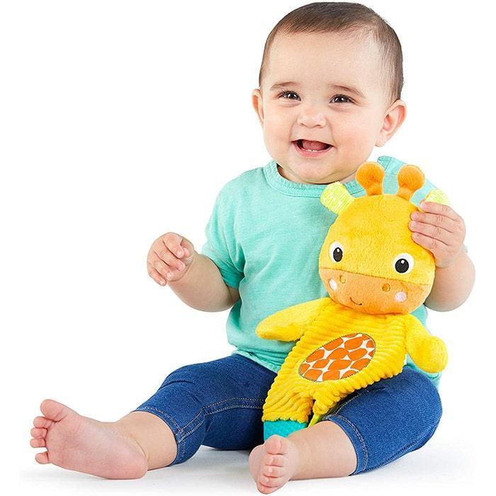 Bright Starts® - Bright Starts Snuggle & Teethe - Soothing Teether Plush