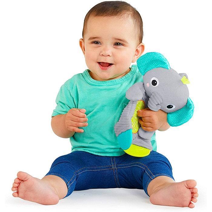 Bright Starts® - Bright Starts Snuggle & Teethe - Soothing Teether Plush
