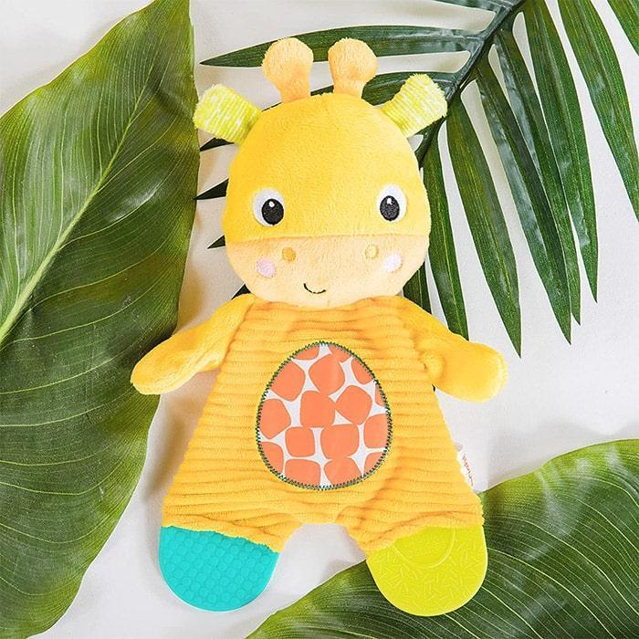 Bright Starts® - Bright Starts Snuggle & Teethe - Soothing Teether Plush