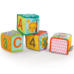 Bright Starts® - Bright Starts Soft Blocks Grab & Stack Set
