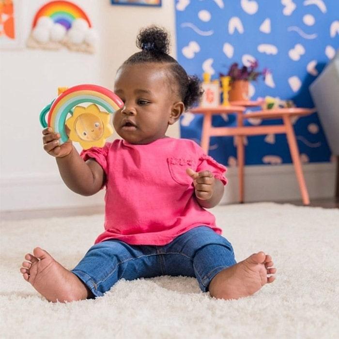 Bright Starts® - Bright Starts Sun Shaker - Shake & Glow Light Up Toy