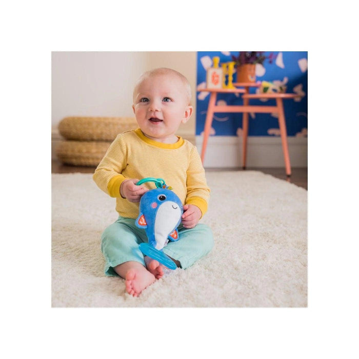 Bright Starts® - Bright Starts Whale-a-Roo Pull & Shake Activity Toy