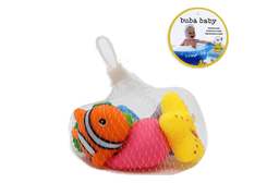 Buba Baby - Buba Baby 6 Pack Bath Toys: Assorted Fish