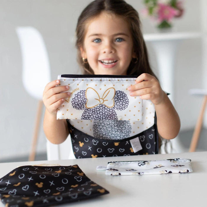 Bumkins® - Bumkins Disney - Reusable Snack Bag 3pk - Love Minnie