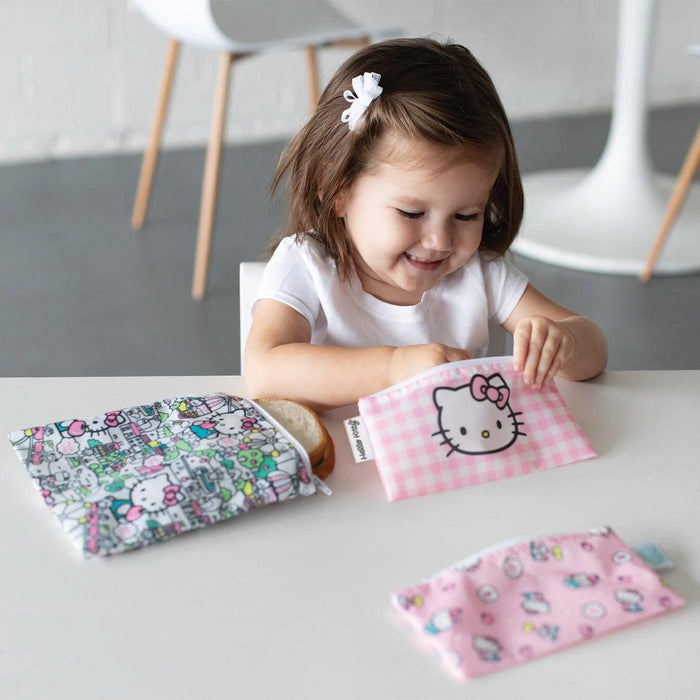 Bumkins® - Bumkins Hello Kitty® - Reusable Snack Bag - 3pk