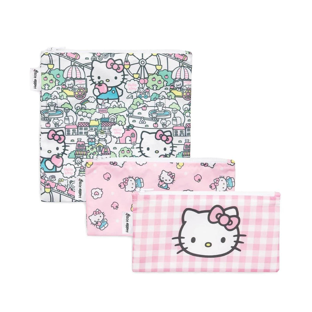 Bumkins® - Bumkins Hello Kitty® - Reusable Snack Bag - 3pk