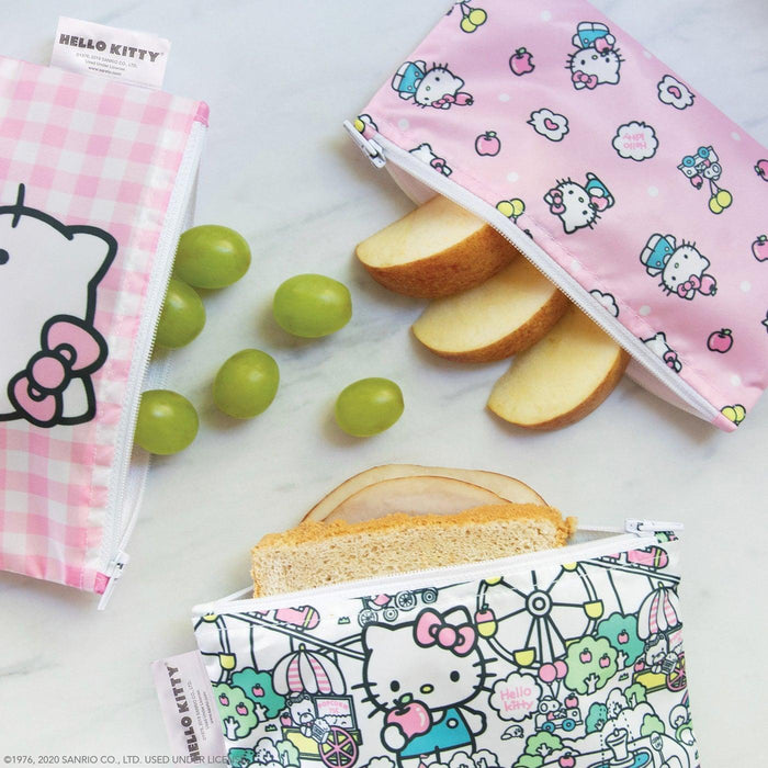 Bumkins® - Bumkins Hello Kitty® - Reusable Snack Bag - 3pk