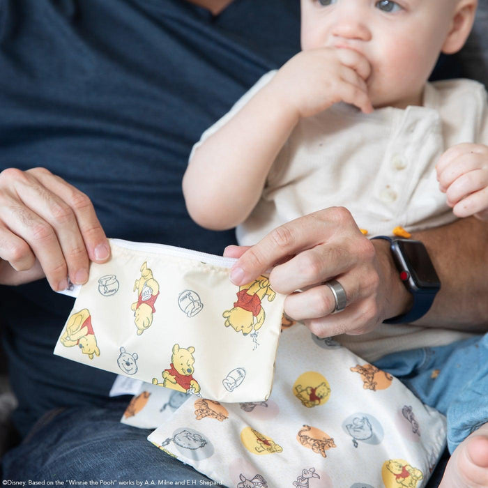 Bumkins® - Bumkins Reusable Snack Bag 3pk Winnie the Pooh