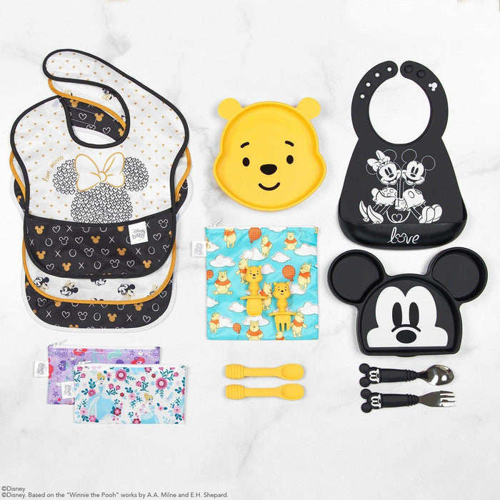 Bumkins® - Bumkins Silicone Bibs - Mickey + Minnie Love