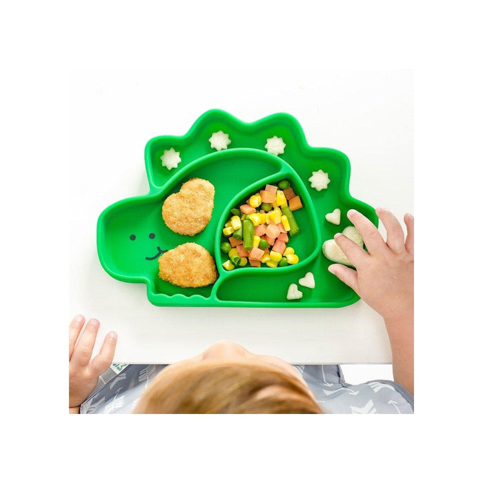 Bumkins® - Bumkins Silicone Grip Dish - Dino