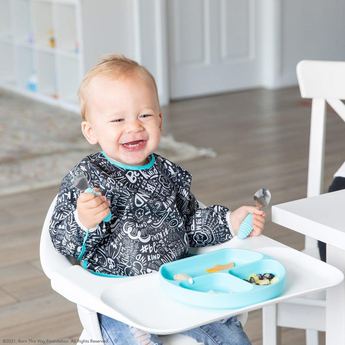 Bumkins® - Bumkins Sleeved Bib: Be Kind