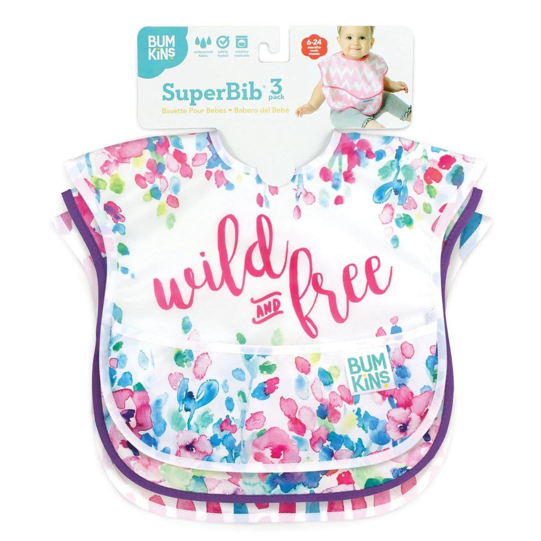 Bumkins® - Bumkins SuperBib 3PK - Wild & Free