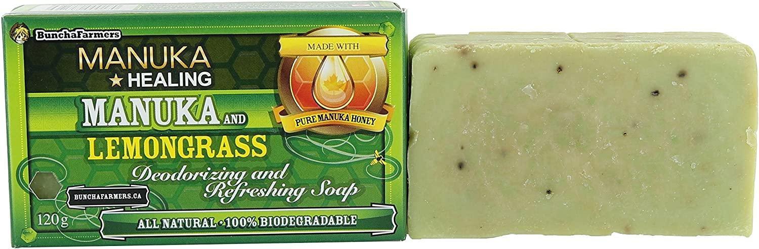 BunchaFarmers® - BunchaFarmers Manuka Honey & Lemongrass - Deodorizing & Refreshing Soap