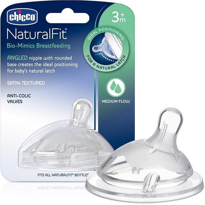 Chicco® - Chicco NaturalFit Inclined Nipple - 1 pack