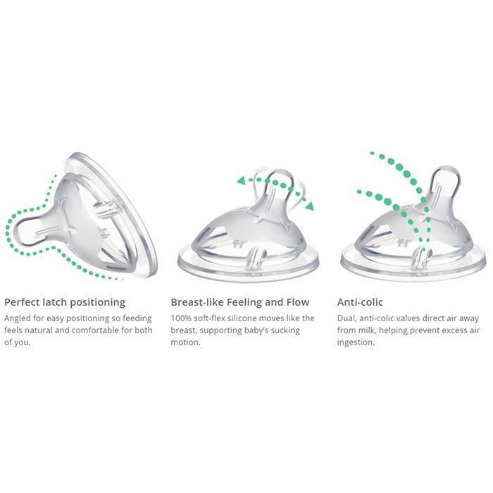 Chicco® - Chicco NaturalFit Inclined Nipple - 1 pack