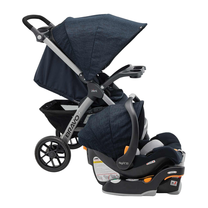 Chicco Bravo Trio 3 in 1 Travel System Brooklyn Bravo KeyFit 30 Goldtex