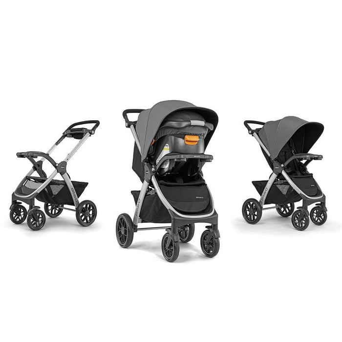 how to close chicco stroller Chicco Bravo Trio 3-in-1 Travel System – Camden